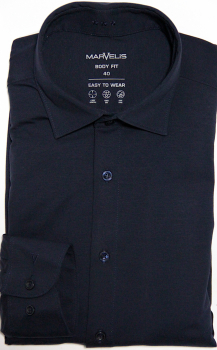Marvelis Jerseyhemd Glatt Langarm 64cm, Body Fit -marine- 75628418