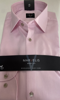 Preview: Marvelis Hemd Extra langer Arm 69cm, Body Fit -rose- 75061931