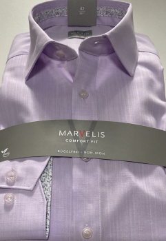 Marvelis Hemd Langarm 64cm, Comfort Fit -flieder- 70661492