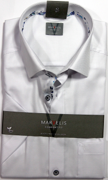 Marvelis Hemd Halbarm Modern Fit -weiß- 72017200
