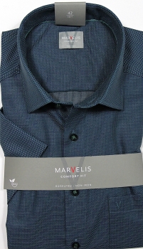Marvelis Hemd Halbarm Comfort Fit -grün- 70287245