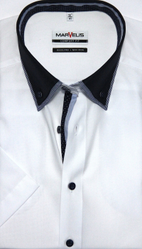 Marvelis Hemd Halbarm, Modern Fit -weiß- 72353200