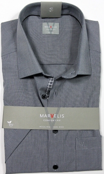 Marvelis Hemd Halbarm, Comfort Fit -silber- 70887266