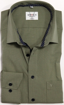 Marvelis Hemd extra lg. Arm 69cm, Modern Fit -khaki- 72005947