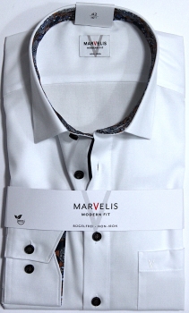 Marvelis Hemd extra langer Arm 69cm, Modern Fit -weiß- 72136900