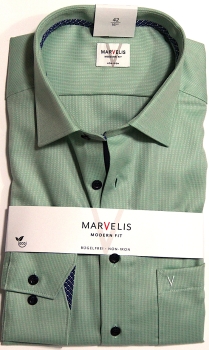 Marvelis Hemd extra lg. Arm 69cm, Modern Fit -grün- 72227945