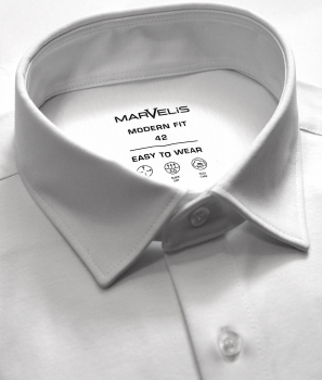 Marvelis Jerseyhemd Glatt Extralanger Arm 69cm, Modern Fit -weiß- 72628900