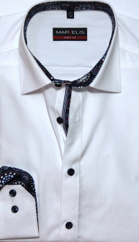 Marvelis Hemd  Body Fit Extra langer Arm 69cm -weiß- 75245900