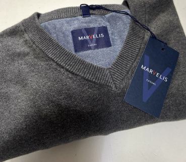 Marvelis Pullover V-Ausschnitt -anthrazit- 19901067