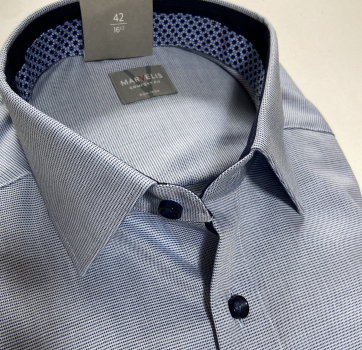 Marvelis Hemd extra lg. Arm 69cm, Modern Fit -blau- 72068911