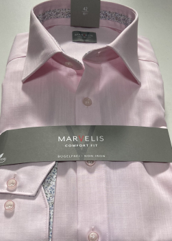 Marvelis Hemd Langarm 64cm, Comfort Fit -rose- 70661431