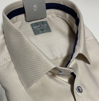 Marvelis Hemd Halbarm Comfort Fit -beige- 70041222