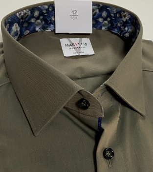 Marvelis Hemd extra langer Arm 69cm, Modern Fit -khaki- 72468948