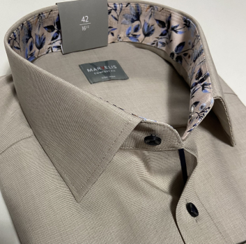 Marvelis Hemd Halbarm, Comfort Fit -beige- 70001228