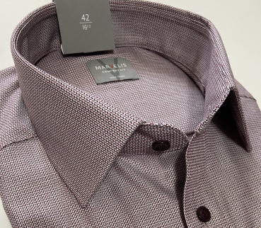 Marvelis Hemd Langarm 64cm, Comfort Fit -bordo- 70422439
