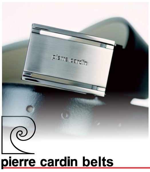 70001-10 Gürtel - Pierre Cardin - schwarz