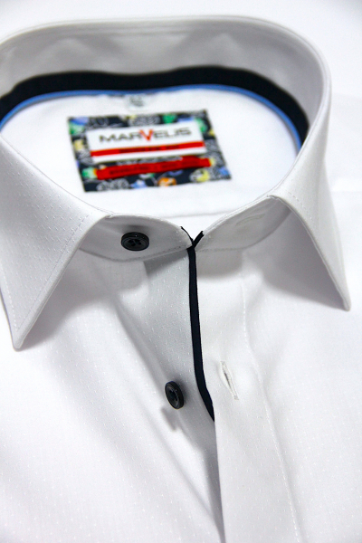 Marvelis Hemd extra langer Arm 69cm, Modern Fit -weiß- 72531900