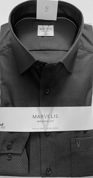 Marvelis Hemd extra lg. Arm 69cm, Modern Fit -anthrazit- 72188968