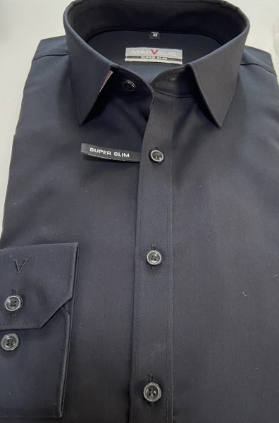 Marvelis Hemd Super Slim Extra langer Arm 69cm -schwarz- 74006968