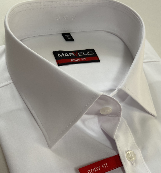 Marvelis Hemd extra lg. Arm 69cm, Body Fit mit Umschlagmanschette -weiß- 7884697300