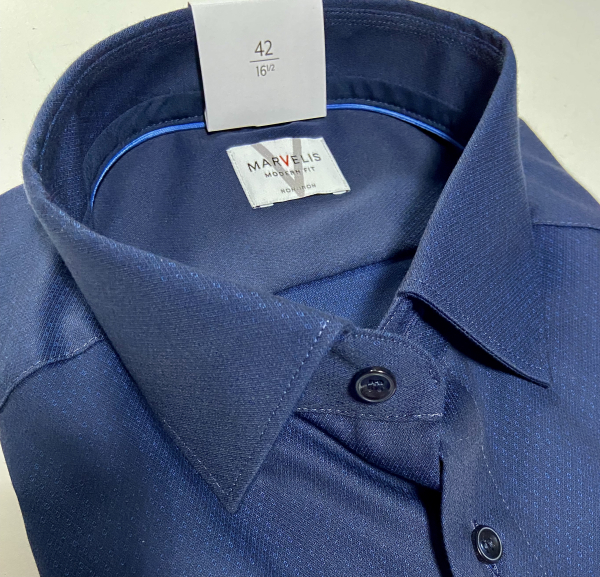 Marvelis Hemd extra lg. Arm 69cm, Modern Fit -marine- 72188918