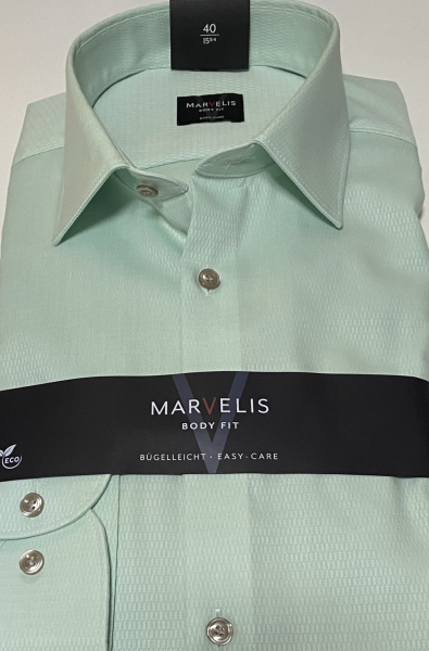 Marvelis Hemd Extra langer Arm 69cm, Body Fit -mint- 75061945