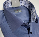 Marvelis Hemd Halbarm, Comfort Fit -blau- 70001214