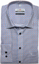 Marvelis Hemd Langarm 64cm, Modern Fit -blau/rot/weiß- 72571435