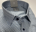 Marvelis Hemd Langarm 64cm, Comfort Fit -grün/marine/weiß- 70168447