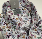 Marvelis Hemd Halbarm, Modern Fit - fuchsia/grün/blau/weiß- 72121245