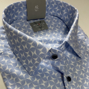 Marvelis Hemd Langarm 64cm, Comfort Fit -blau/weiß- 70381411