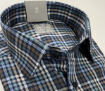 Marvelis Hemd Langarm 64cm, Comfort Fit -grün/blau/weiß- 70802445